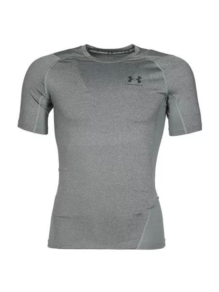 Under Armour tréninkové tričko Ua Hg Armour Comp SS grey černé