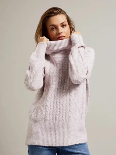Pulover Moodo roz
