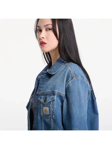 Bunda Carhartt Wip modrá