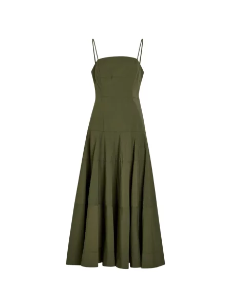Rochie midi Veronica Beard verde