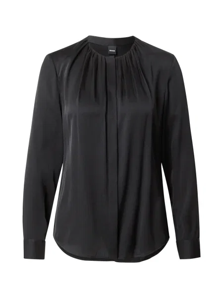 BOSS Bluză Banorah' negru
