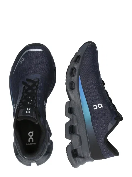 Olcsóbban. Női futócipő On Running Cloudspark black/blueberry. Méret: 41 EU fekete