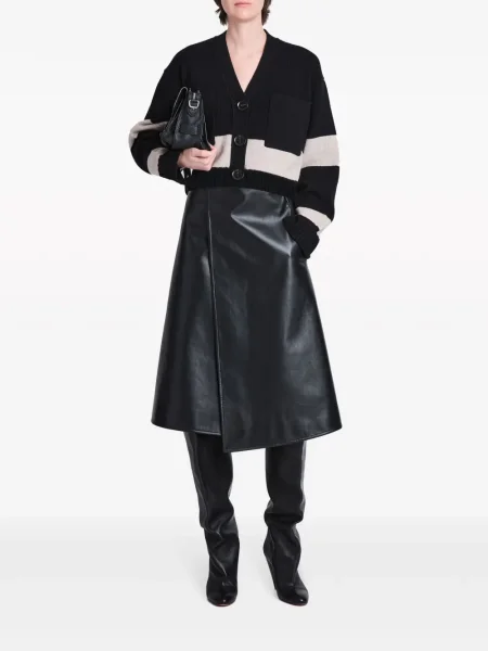Cardigan Proenza Schouler de lână negru
