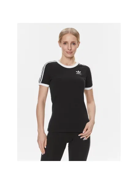 Adidas Majica adicolor Classics Regular Fit črna