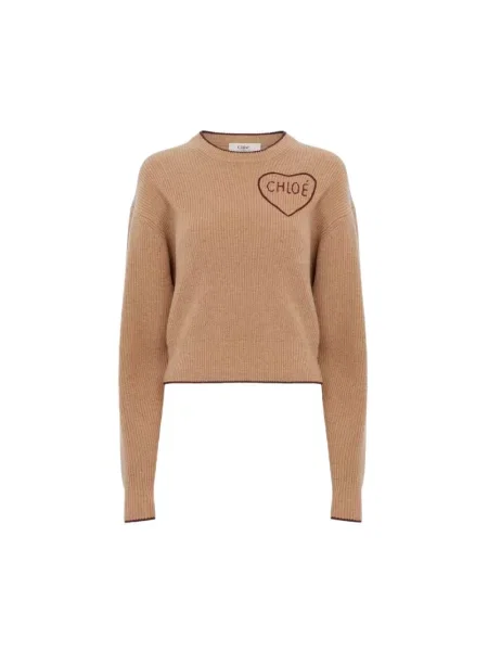 Sweter Chloe brązowy