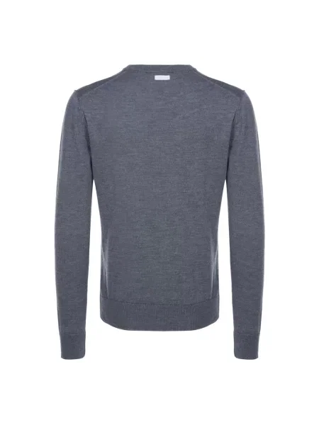 Sweter Dolce And Gabbana klasyczny szary