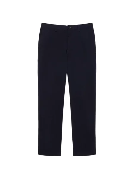 Pantaloni chino Lacoste albastru