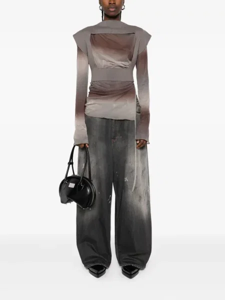 Top Rick Owens de lână gri