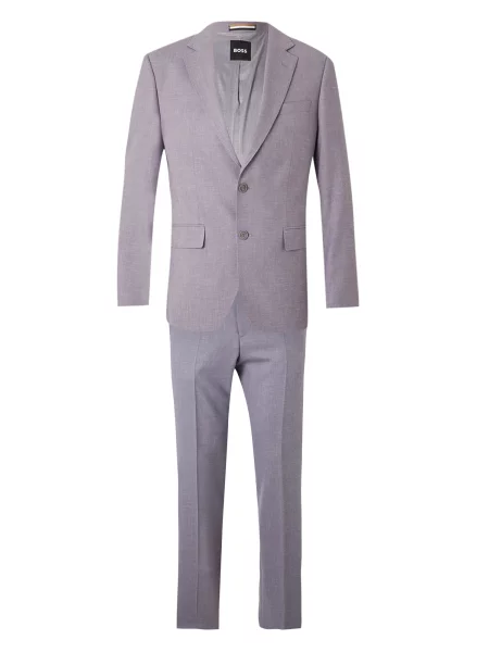 BOSS Oblek H-Huge tmavě šedá