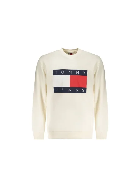 Geacă de blugi Tommy Jeans alb