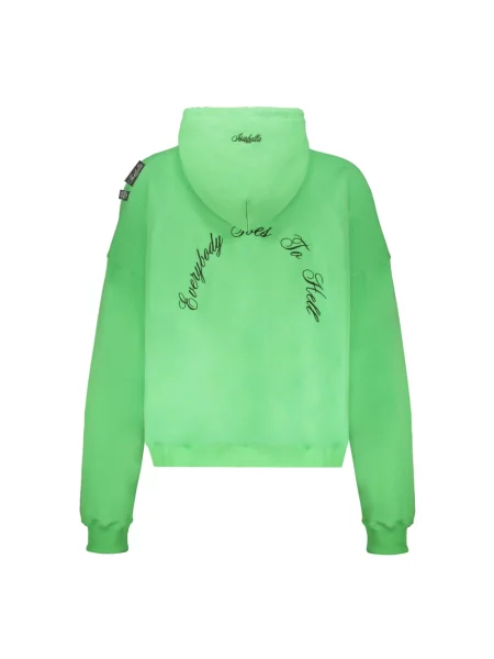 Bluza z kapturem Isabella 1985 z kapturem zielona