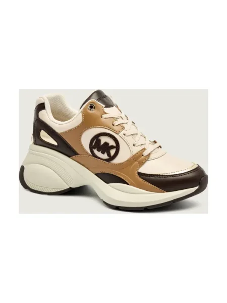 Michael Kors Teniși din piele ZUMA maro