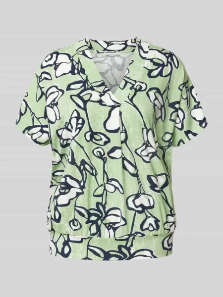 T-shirt o luźnym kroju z single dżerseju Tom Tailor