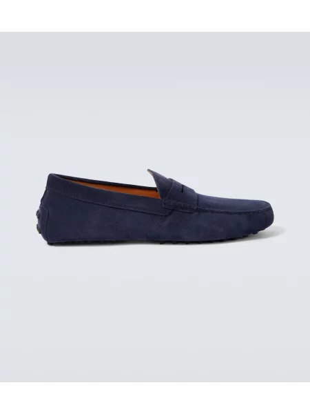 Loaferke Tod's iz semiša modra