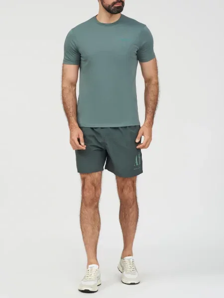 Футболка Armani Exchange зелена
