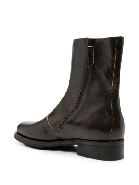 Botine Our Legacy din piele maro