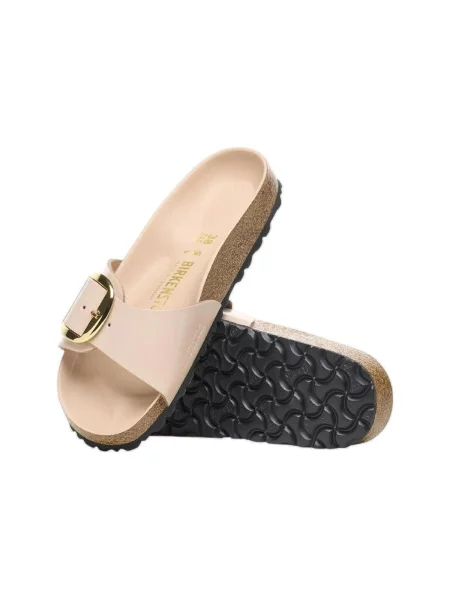 Birkenstock De piele șlapi Madrid BB | narrow fit bej