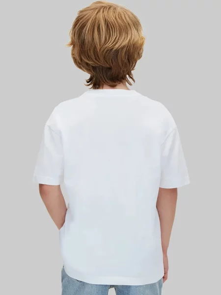 Calvin Klein Jeans тениска за деца от 2 броя бяло