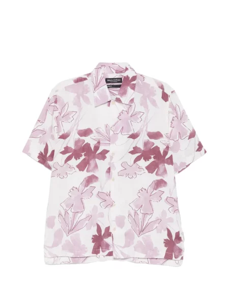 Scurt cămașă Marc O'polo cu model floral cu imagine roșu