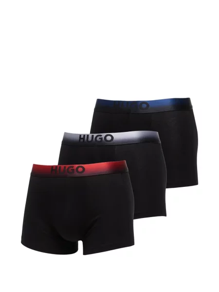 Boxeri Hugo cu autograf negru