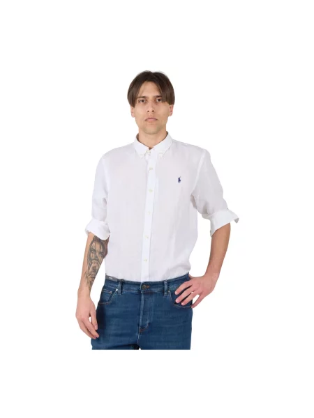 Koszula Polo Ralph Lauren casual biała