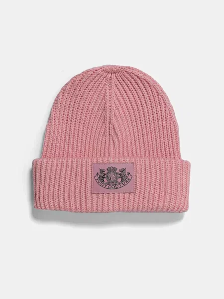 Шапка і шарф з додаванням вовни Juicy Couture рожевий