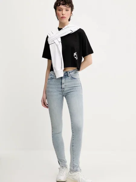 Футболка Karl Lagerfeld Jeans черная