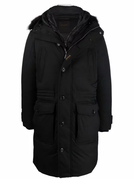 Palton Moorer negru