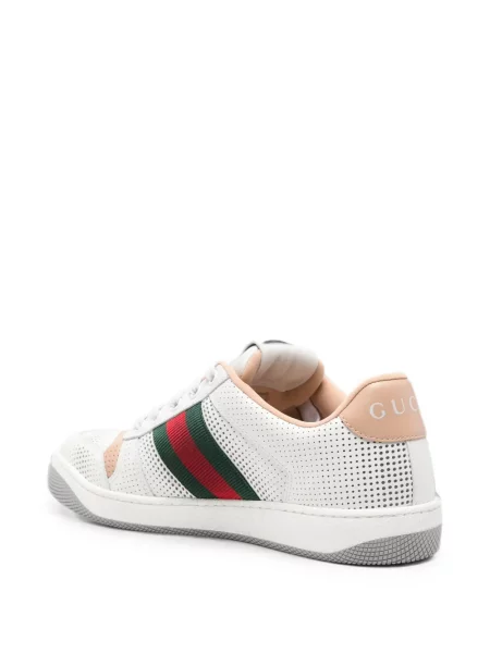 Sneakerși Gucci din piele negru