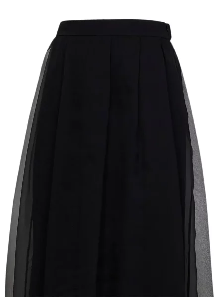 Fustă midi Brunello Cucinelli negru