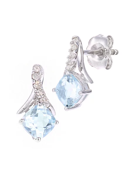 DIAMANT LETERNEL Náušnice strieborná