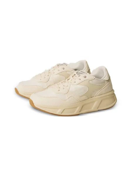 Sneakersy Twinset zamszowe beżowe
