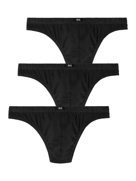 H.I.S Spodnje hlačke črna