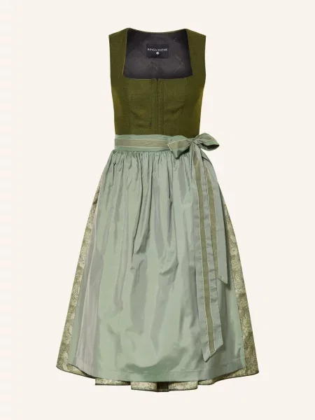 Kinga Mathe Sukienka Bawarska Girona gruen