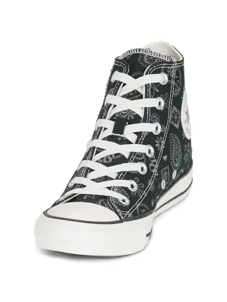 Členkové topánky Converse čierna