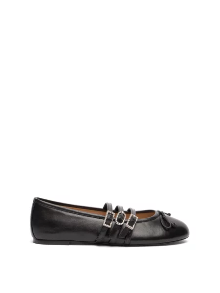 Balerinki Stuart Weitzman czarne