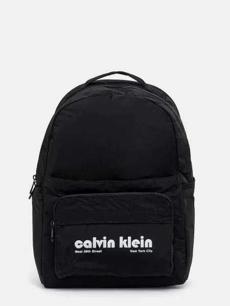 Batoh Calvin Klein pánský velký s potiskem černá