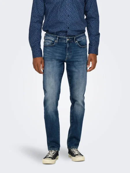 Only & Sons Jeans ONSWEFT denim albastru