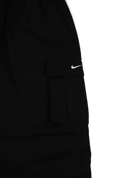 Șapcă Nike tricotate cu imagine cu decolteu rotund albastru