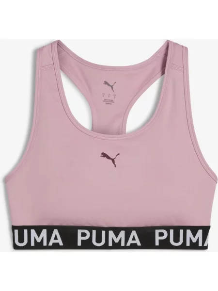 Biustonosz Puma ELASTIC różowy S czarny