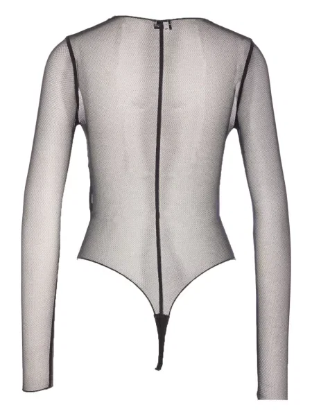 Body Elisabetta Franchi plasă negru