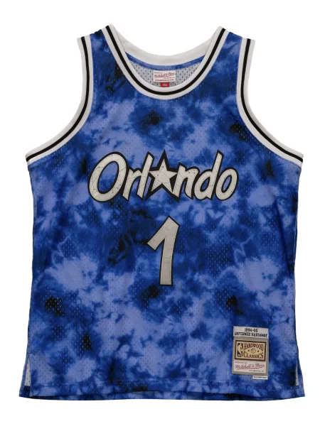 Galaxie košile Mitchell & Ness modrá
