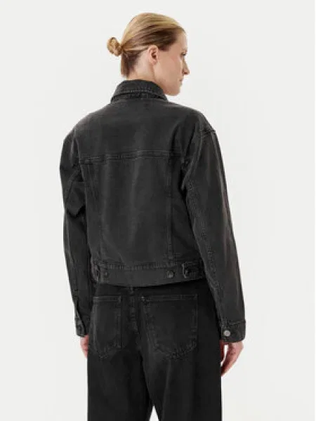DKNY Farmer kabát szürke