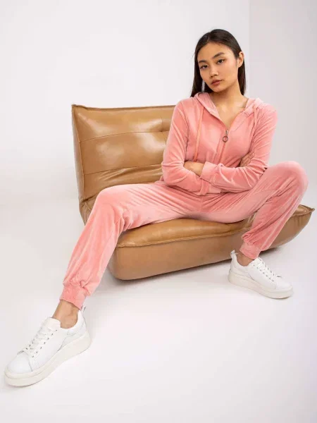 Hanorac cu glugă Yups roz