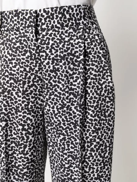 Pantaloni Michael Michael Kors cu imagine cu model leopard negru