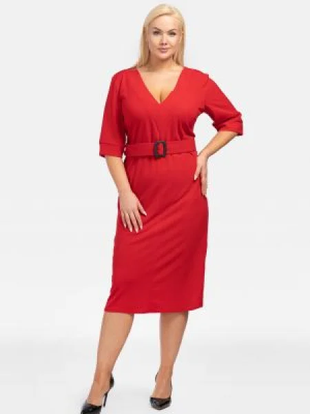Rochie Karko roșu