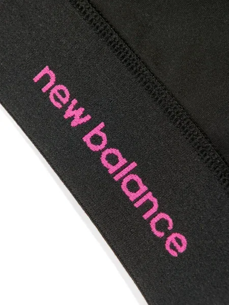Stanik sportowy dziecięcy New Balance czarny