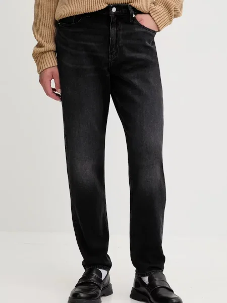 Дънки Tommy Jeans мъжки черно