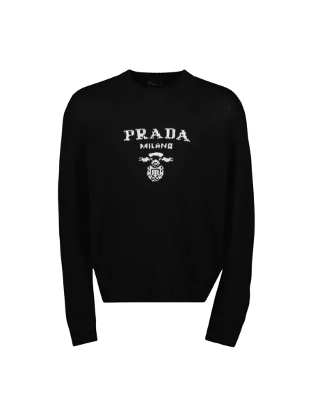 Sweter Prada czarny