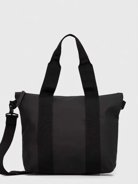 Geantă shopper Rains negru